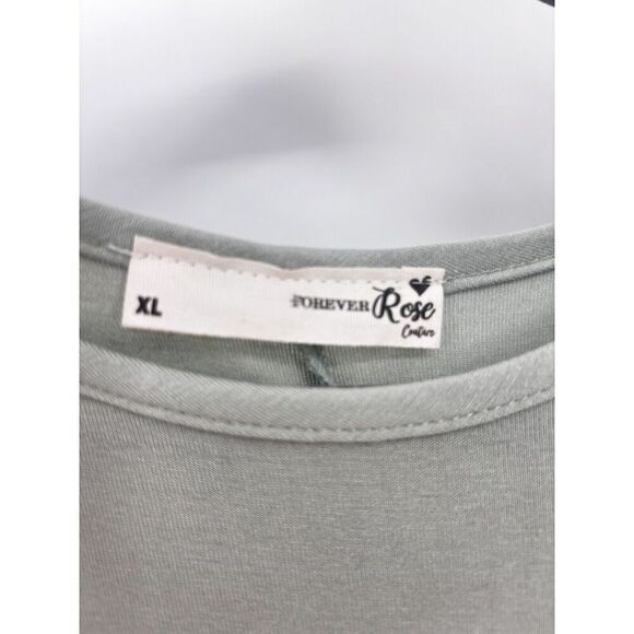 Forever Rose Sleeveless Maxi Dress - Size XL Light grayish sage - Picture 12 of 14